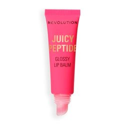 Revolution Juicy Peptide Lip Balm, Bálsamo Labial Hidratante con Péptidos, Escualano y Vitamina E, Vegano y Libre de Crueldad, 8ml, Guava Rum Punch Coral