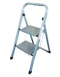 Tabouret en Aluminium 2 marches Larges