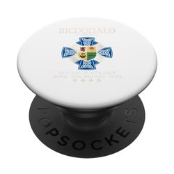 McDonald Family Scozia Scozia McDonald cognome Scozzese PopSockets PopGrip Intercambiabile