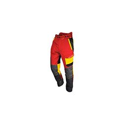 Solidur COPARE-S werkbroek, geel/rood, S Unisex