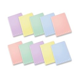 Pigna Monocromo Pastel, A4 Notebook Monocromo Pastel (pack of 10)