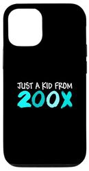 Turquoise Just A Kid From 200X Turquoise Graphic Case for iPhone 12/12 Pro