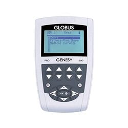Globus | Genesy 300 PRO, Elettrostimolatore a 4 Canali, 91 Programmi per La Fisioterapia