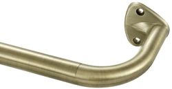 Bastoni per tende avvolgenti in bronzo antico 71-304,8 cm, bronzo antico per oscuramento della stanza, asta per finestra singola diametro 2,5 cm, asta per tende oscuranti regolabile