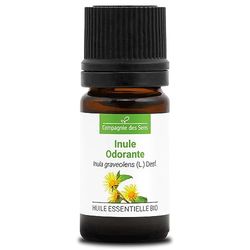 INULA ODOROSA BIO - 5mL - Olio Essenziale di Qualità Premium - 100% Puro, Naturale, Garantito ChromaCert® - Chemiotipizzato & Integrale