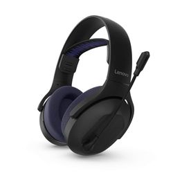 Lenovo Legion H410 - Auriculares Inalámbricos Gaming (Giratorios 90°, Ajustables, Receptor USB-A, BT 5.2, Compatible con PC, Legion Go Series, Otras Consolas) Negro