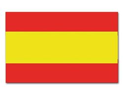 VERBETENA – Espagne Drapeau en Plastique, 120 x 180 cm, Sac de 12 unités (011200132)