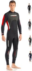 Cressi Morea Man Monopiece Wetsuit - 3 mm - All-In-One Wetsuit Premium Neoprene High Stretch for Man