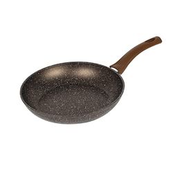 BERGNER Root | Poêle antiadhésive de 28 cm | En aluminium forgé | Distribution efficace de la chaleur | Manche egonomique | Convient à tous les types de cuisinières