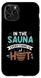 Coque pour iPhone 11 Pro Sauna club Maître du Sauna