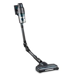 H.Koenig Aspirador Sin Cable 2 en 1 PowerFlex+ UPX26, Plegable, Autónomo hasta 40 Min, Sin Bolsa, Ligero, Ergonómico, 3 Potencias, 220 W, 0.8 Liters, Roja y Plateada