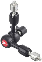 Manfrotto 244MICRO Braccetto Frizionato 244, Dimensione Base 15 cm, Nero
