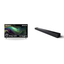 Sony BRAVIA KD-55X85L, Full Array LED, 4K HDR, Google TV, ECO PACK, BRAVIA CORE, Seamless Edge Design, Modello 2023 + HT-A7000 Soundbar TV Bluetooth a 7.1.2