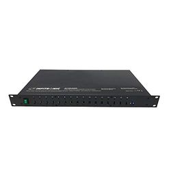 INFITRONIC - Porte USB 3.0 Hub16 USB IN19PLG002-19" con stazione di ricarica e sincronizzazione (1U Rack)