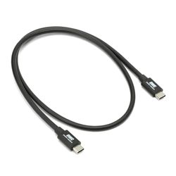 OWC Cable 0,7M Thunderbolt 4 / USB-C: capacidad universal y completa para todos los dispositivos Thunderbolt 3, Thunderbolt 4, USB-C y USB4