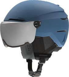 ATOMIC Savor Visor Stereo Casco de esquí, Adultos Unisex, Azul (Ocean), 59-63