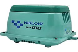 HiBlow Luchtpomp HP100 120 l/min bij 1,3 m, uitgang 18 mm, 95 watt