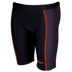 ZONE3, Pantaloncini Unisex per Bambini, TW19KADS113/M, Black/Neon Orange, M