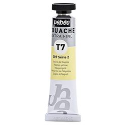 Pébéo Peinture Gouache 1 Tube de 20 ml Jaune de Naples 121 209