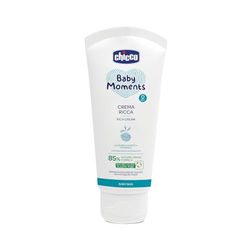 Chicco, Baby Moments Crema Corpo, con burro di Karitè e Vitamina E, Crema Corpo Bambini, 100 ml