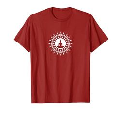 Buddha meditazione sole fiore Mandala buddismo Yoga simbolo Maglietta