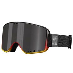Giro Method - Occhiali da sci e snowboard, unisex, con cinturino nero Fender Psych con lenti a infrarossi Vivid Smoke/Vivid