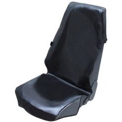 Walser Clean Tony Protector del Asiento del Coche, Funda Universal para el Asiento del Coche de imitación de Cuero, Funda el Taller, Negro