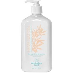 Australian Gold - Hemp Nation Sea Salt & Sandalwood Tan Extender Body Lotion 535 ml Black