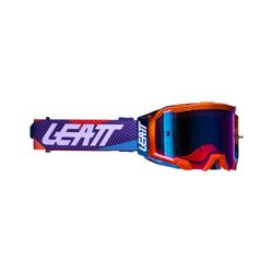 Leatt Goggle Velocity 5,5 Iriz neon orange blå UC 26%