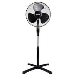 Jocca Staande ventilator, 40 W, 3 snelheden, kantelbare kop, 90 graden, diameter 40 cm, verstelbare hoogte, 3 vleugels, stil