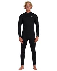 Billabong Kombinezon z zamkiem piersiowym 302 FOIL CZ GBS FULLSUIT męski czarny XL