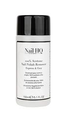 Nail HQ 100% Acetone Nail Polish Remover - 150ml - Express & Easy