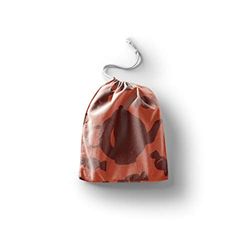 Bonamaison Printed Cotton Produce Bag with Drawstring, Reusable Grocery Bag, Biodegradable Eco-Friendly Bags, Travel Pouch, Sachet Bags, Shopping Bag, Eco Friendly, Foldable, Size: 20x30 Cm