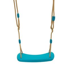 TP Toys Klassisk blå gunga – utomhus, hållbar, justerbar, 190–250 cm, robust struktur