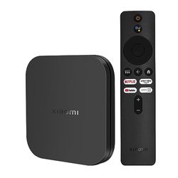 Xiaomi TV Box S (2e generatie), Ultra 4K HD Streaming Media Player 2GB RAM + 8GB ROM Smart TV Box, ondersteunt Google TV, Dolby Vision, HDR10+, Dolby Atmos, DTS-HD geluid, draadloze projectie,