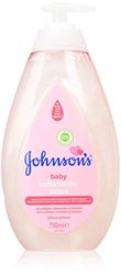 Johnson's Baby miękka kąpiel (1 x 750 ml), żel do kąpieli dla niemowląt, delikatnie oczyszczający, żel pod prysznic dla dzieci z formułą "Nie płacz już", mydło dla noworodków