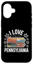 I Love Pennsylvania Case for iPhone 16