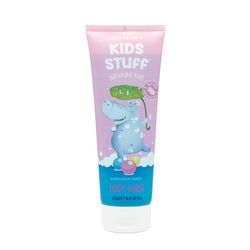 Kids Stuff Bubblegum Burst Body Wash | Fun Bubblegum Scent & Blue Gel Formula | With Nourishing Natural Marshmallow Extract | Dermatologically Tested | Kids Body Wash | Mild & Gentle on Skin | 250ml