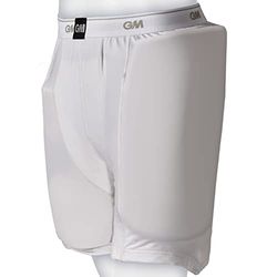 Gunn & Moore Short de Protection 909 Homme, Blanc, Adult Medium / 33-34" Waist