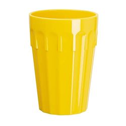 Olympia Kristallon gobelet en polycarbonate jaune - 260ml 9oz (Boîte 12)