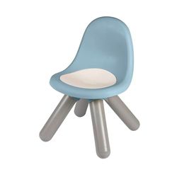 Smoby Life - Kid Chaise Bleue - Utilisation Intérieure et Extérieure - Traitée Anti- UV - Matière Recyclée - A Partir de 18 Mois - Fabrication Française