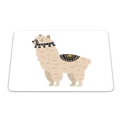 Bonamaison, Tapis de Souris Rectangle Imprimé Numériquement, Fond Antidérapant, pour Bureau et Maison, Taille: 22x18cm