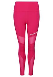 Superdry Träning 7/8 Mesh Legging WS311708A Rosa Raspberry Sorbet 14 Dam, Rosa Raspberry Sorbet, 40