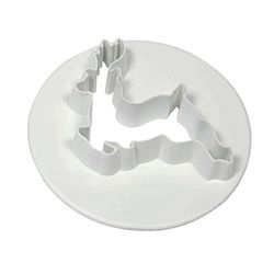 PME RE483 rendieruitsteker, klein, kunststof, wit, 4,5 x 4,5 x 1 cm
