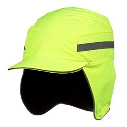 3M™ First Base™ 3 petten 2021209, Winter, fluorescerende waarschuwingskleur, geel, verkorte klep, 55 mm
