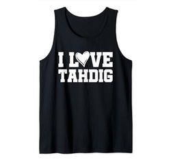 T-shirt I Love Tahdig con cibo persiano iraniano Canotta