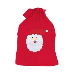 1ABOVE Deluxe Felt Christmas/Xmas Santa Sack with Santa on the sack. Ideal Pre (60X90CM)