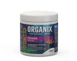 OASE ORGANIX Power Sticks 250 ml - Snack per gli abitanti dell'acquario che vivono sul fondo (pesci gatto, gamberetti, scarafaggi)