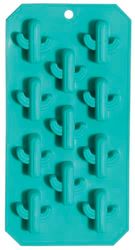 FIESTAS GUIRCA | Secchiello per Ghiaccio Cactus Verde (11,5x22,5 cm) - Stampo per Ghiaccio per Feste Estive e di Laurea - Decorazione per Tavola per Celebrazioni Hawaiane e Tropicali - Verde