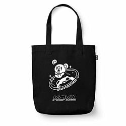 Grupo Erik BT21 Koya Cotton Tote Bag - Cotton Shopping Bag - 14x15x4 inches | 37x39x10 cm - Canvas Bag - Cotton Bag - Gift Bag - BT21 Merchandise - BT21 Koya - BTS Merchandise - Kawaii Bag